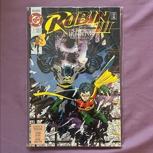 Robin III Comic Book IN SLEEVE